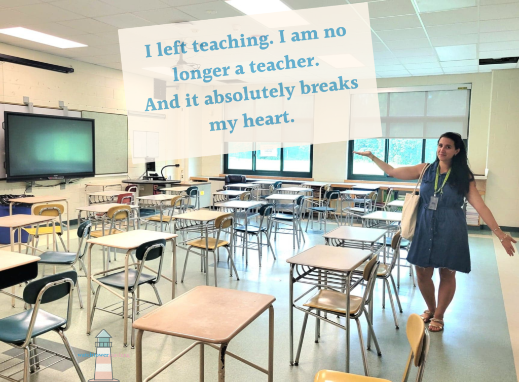 leaving teaching profession